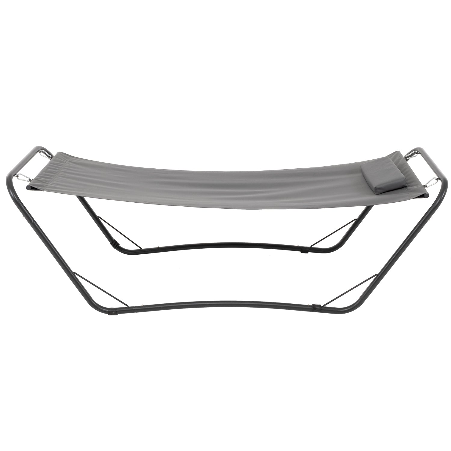 VESTIAMO CASA GIARDINO - Amaca con Supporto Grigio - h65x220x95 cm